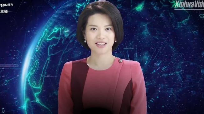 Chinas Roboter-Nachrichtensprecherin